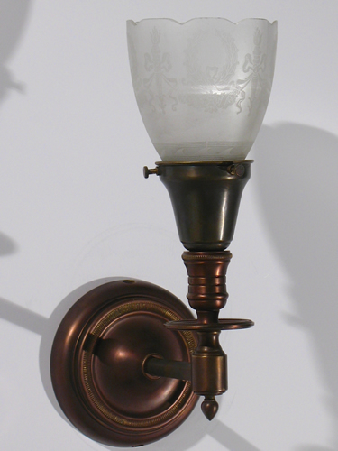 Pair of Bracket End Sconces